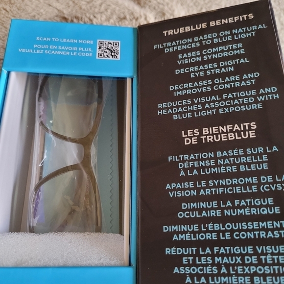 TrueBlue Blue Light Filter Glasses - Black/Tortoise - Picture 8 of 10